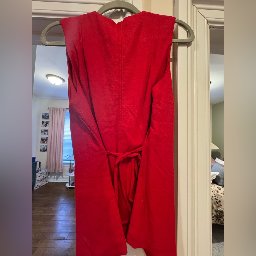 Abercrombie & Fitch red vest NWT - Picture 4 of 4